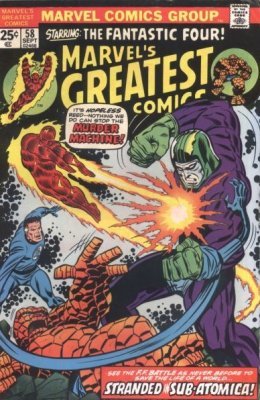 Marvels Greatest Comics (1965) no. 58 - Used