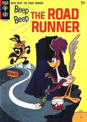 Beep Beep the Road Runner (1966 Goldkey/Whitman) no. 1 - Used