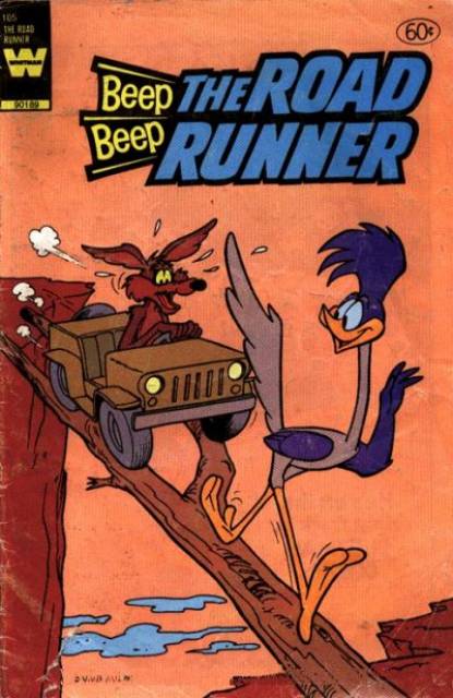 Beep Beep the Road Runner (1966 Goldkey/Whitman) no. 105 - Used