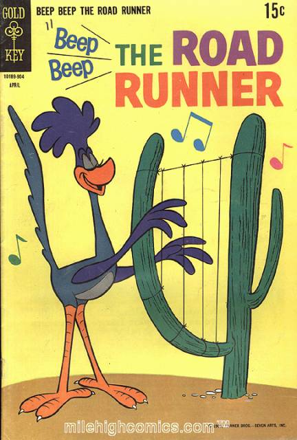 Beep Beep the Road Runner (1966 Goldkey/Whitman) no. 11 - Used