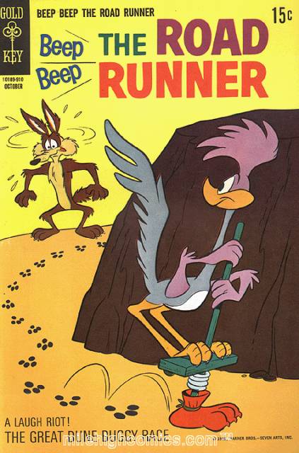 Beep Beep the Road Runner (1966 Goldkey/Whitman) no. 14 - Used