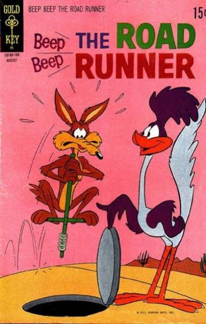 Beep Beep the Road Runner (1966 Goldkey/Whitman) no. 25 - Used