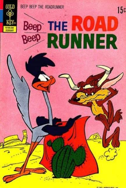 Beep Beep the Road Runner (1966 Goldkey/Whitman) no. 28 - Used