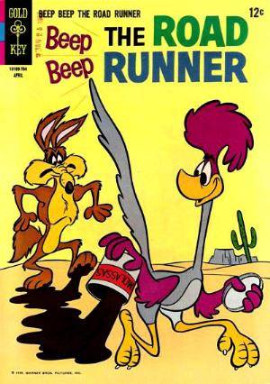 Beep Beep the Road Runner (1966 Goldkey/Whitman) no. 3 - Used