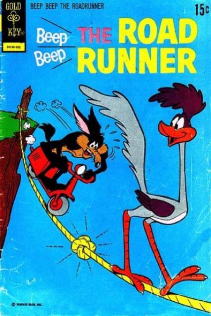 Beep Beep the Road Runner (1966 Goldkey/Whitman) no. 34 - Used