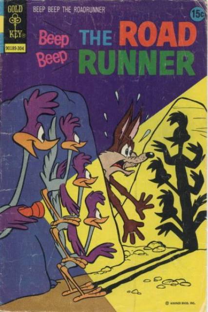 Beep Beep the Road Runner (1966 Goldkey/Whitman) no. 35 - Used