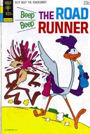 Beep Beep the Road Runner (1966 Goldkey/Whitman) no. 38 - Used