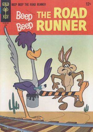 Beep Beep the Road Runner (1966 Goldkey/Whitman) no. 4 - Used