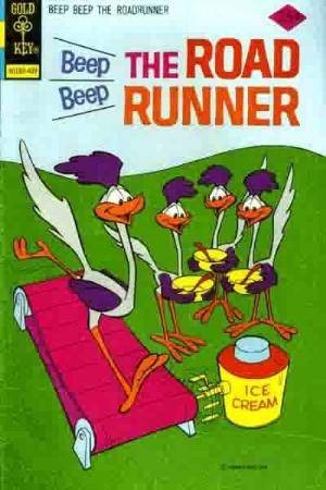 Beep Beep the Road Runner (1966 Goldkey/Whitman) no. 45 - Used