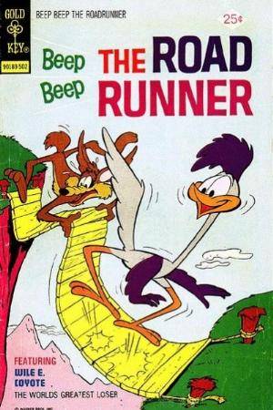 Beep Beep the Road Runner (1966 Goldkey/Whitman) no. 48 - Used