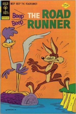 Beep Beep the Road Runner (1966 Goldkey/Whitman) no. 49 - Used