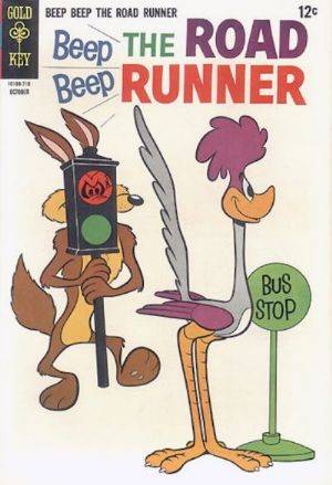 Beep Beep the Road Runner (1966 Goldkey/Whitman) no. 5 - Used