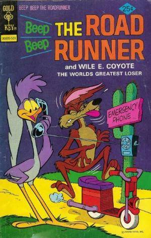 Beep Beep the Road Runner (1966 Goldkey/Whitman) no. 53 - Used