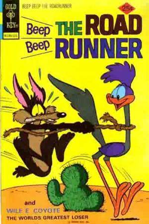 Beep Beep the Road Runner (1966 Goldkey/Whitman) no. 54 - Used