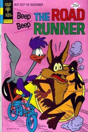 Beep Beep the Road Runner (1966 Goldkey/Whitman) no. 55 - Used