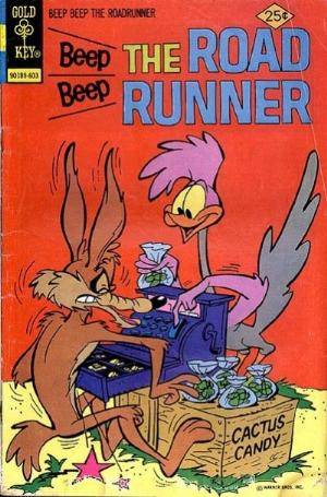 Beep Beep the Road Runner (1966 Goldkey/Whitman) no. 56 - Used