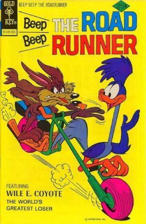 Beep Beep the Road Runner (1966 Goldkey/Whitman) no. 57 - Used