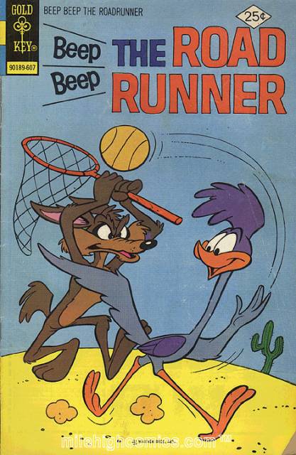 Beep Beep the Road Runner (1966 Goldkey/Whitman) no. 58 - Used