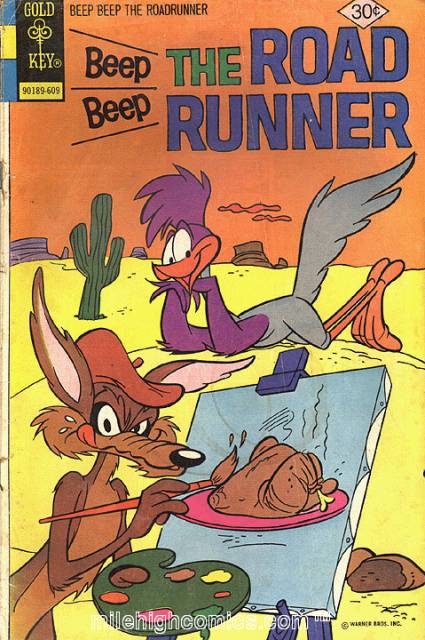 Beep Beep the Road Runner (1966 Goldkey/Whitman) no. 59 - Used