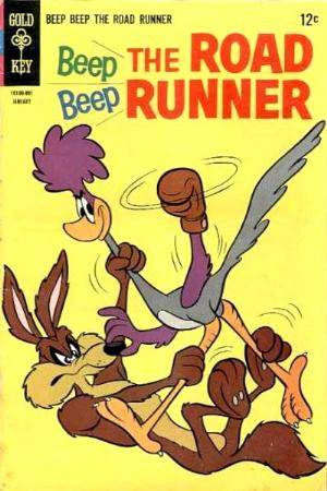 Beep Beep the Road Runner (1966 Goldkey/Whitman) no. 6 - Used