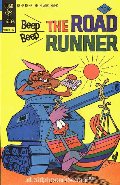 Beep Beep the Road Runner (1966 Goldkey/Whitman) no. 62 - Used