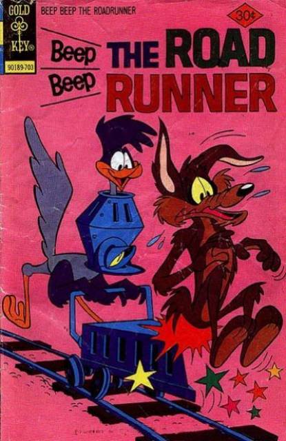 Beep Beep the Road Runner (1966 Goldkey/Whitman) no. 63 - Used