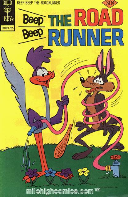 Beep Beep the Road Runner (1966 Goldkey/Whitman) no. 64 - Used
