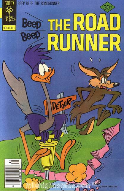 Beep Beep the Road Runner (1966 Goldkey/Whitman) no. 68 - Used