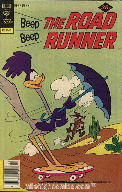 Beep Beep the Road Runner (1966 Goldkey/Whitman) no. 69 - Used
