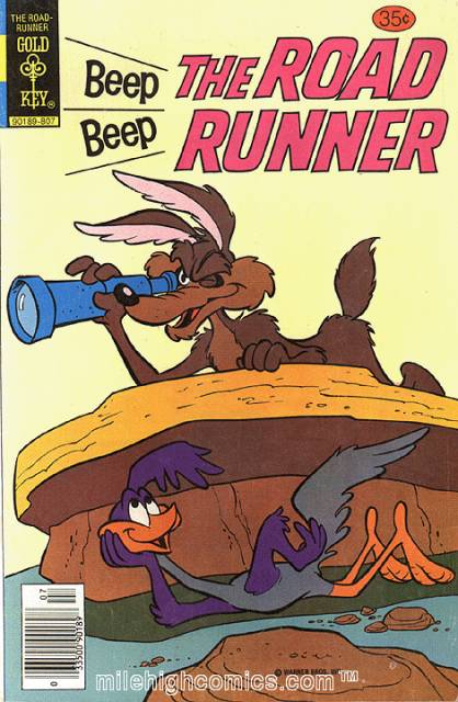 Beep Beep the Road Runner (1966 Goldkey/Whitman) no. 72 - Used