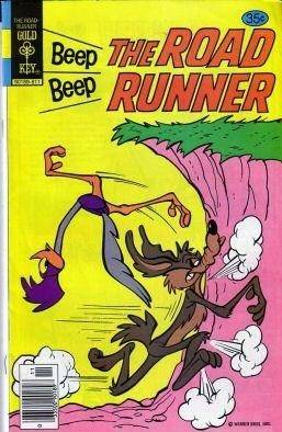 Beep Beep the Road Runner (1966 Goldkey/Whitman) no. 75 - Used