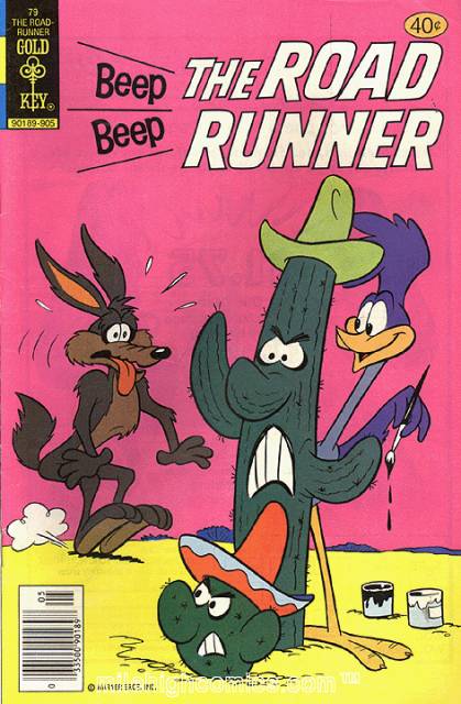Beep Beep the Road Runner (1966 Goldkey/Whitman) no. 79 - Used