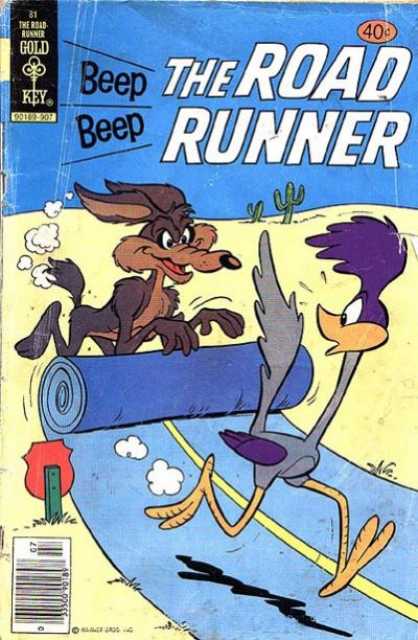 Beep Beep the Road Runner (1966 Goldkey/Whitman) no. 81 - Used