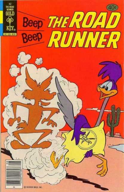 Beep Beep the Road Runner (1966 Goldkey/Whitman) no. 82 - Used