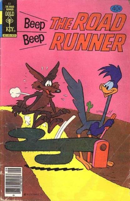 Beep Beep the Road Runner (1966 Goldkey/Whitman) no. 83 - Used