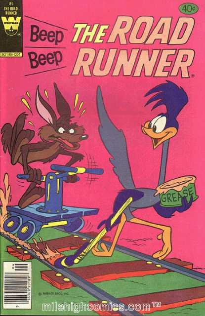 Beep Beep the Road Runner (1966 Goldkey/Whitman) no. 89 - Used