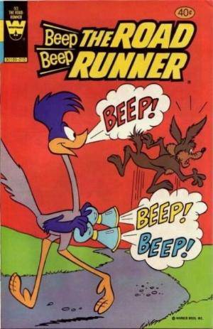Beep Beep the Road Runner (1966 Goldkey/Whitman) no. 93 - Used