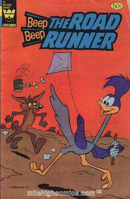 Beep Beep the Road Runner (1966 Goldkey/Whitman) no. 98 - Used
