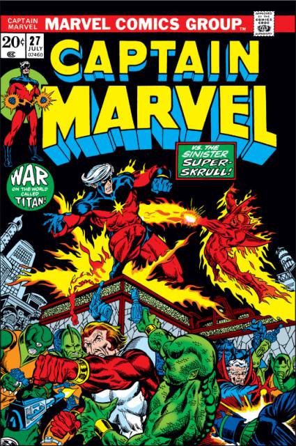 Captain Marvel (1968) no. 27 - Used