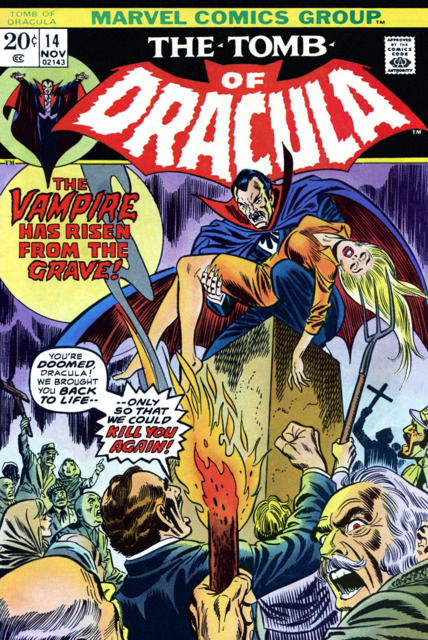 Tomb of Dracula (1972) no. 14 - Used