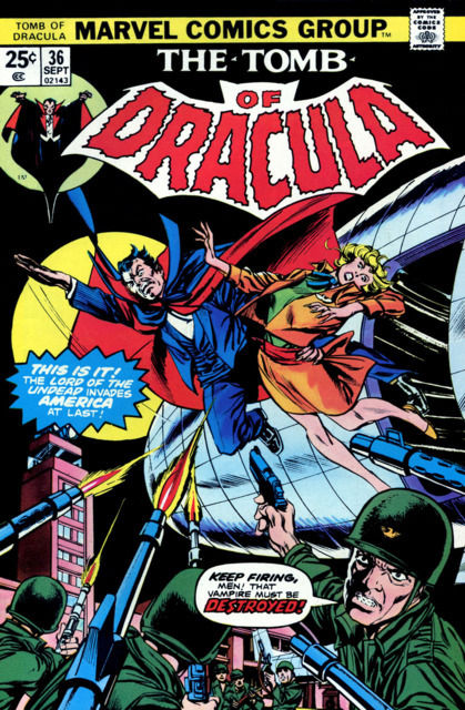 Tomb of Dracula (1972) no. 36 - Used