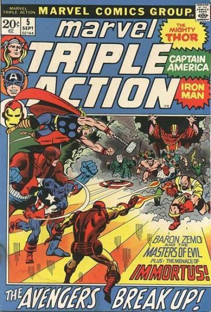 Marvel Triple Action (1972) no. 5 - Used