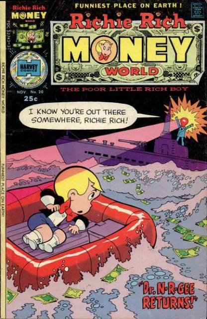 Richie Rich Money World (1972) no. 20 - Used