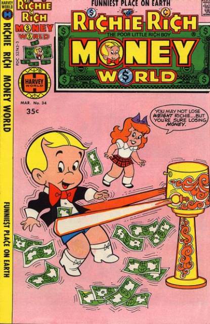 Richie Rich Money World (1972) no. 34 - Used