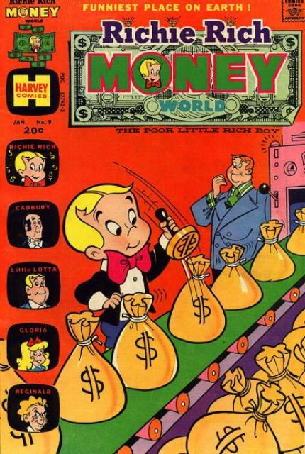 Richie Rich Money World (1972) no. 9 - Used