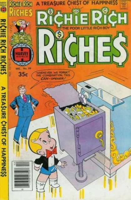 Richie Rich Riches (1972) no. 39 - Used