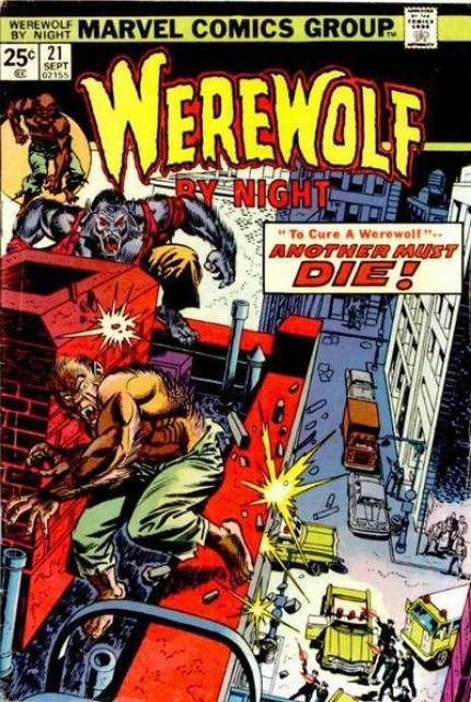 Werewolf by Night (1972) no. 21 - Used