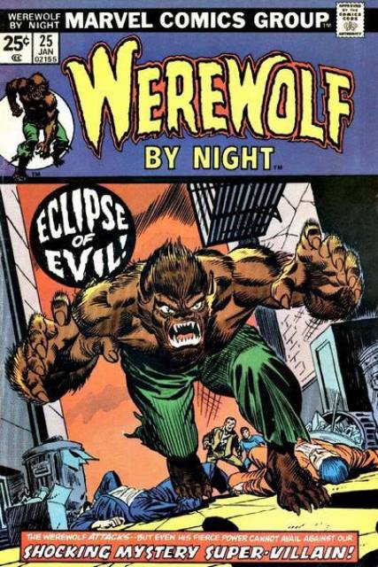 Werewolf by Night (1972) no. 25 - Used