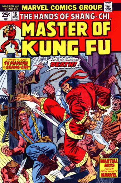 Master of Kung Fu (1974) no. 18 - Used