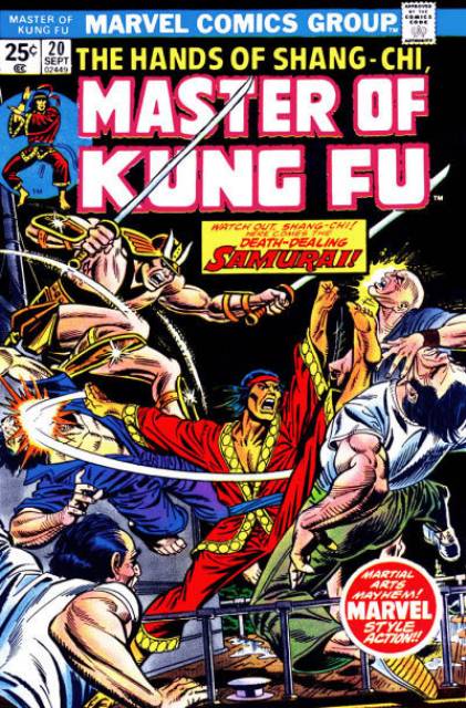Master of Kung Fu (1974) no. 20 - Used